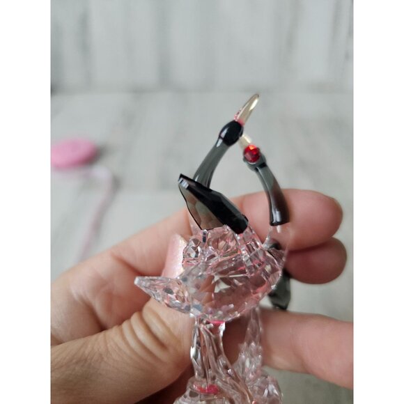 Swarovski Red crown cranes AS IS bird couple dancing 03302 - Picture 7 of 12